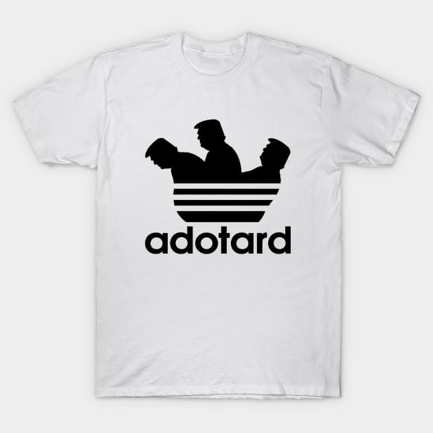 Funny Trump Dotard Logo T-Shirt by Electrovista
